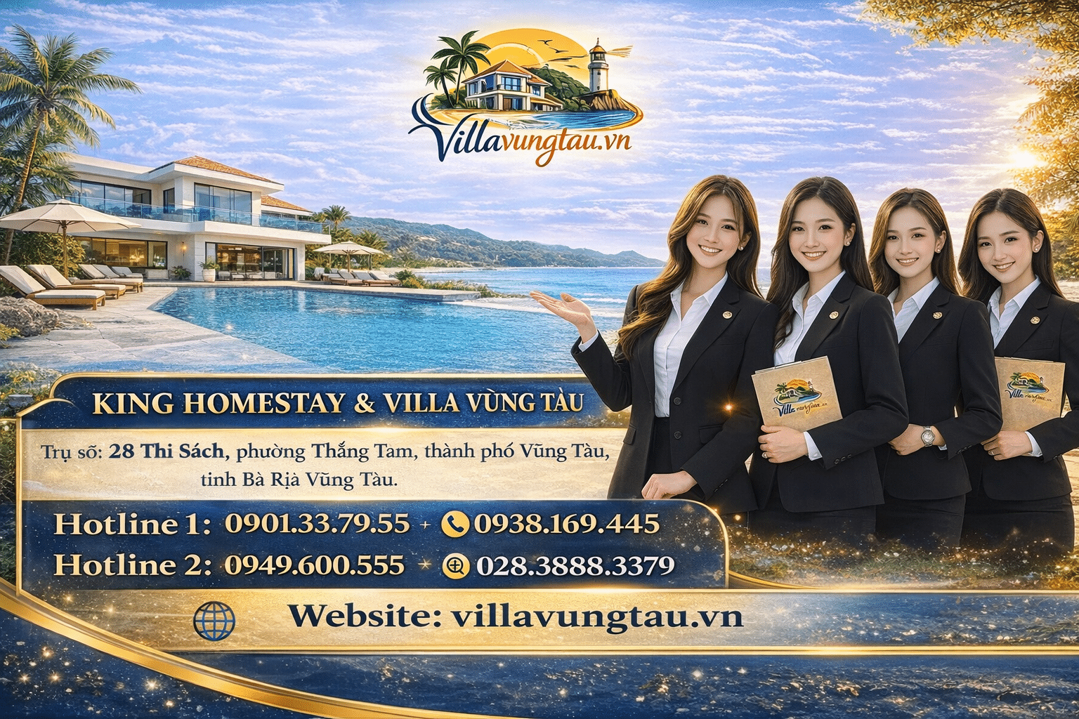 Liên hệ King Homestay & Villa Vũng Tàu