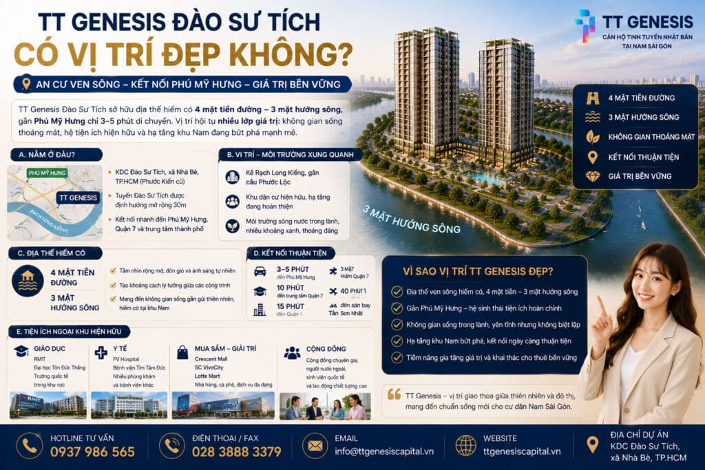 TT Genesis Đào Sư Tích Có Vị Trí Đẹp Không?